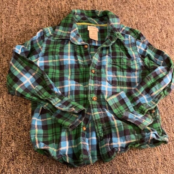Like New
CARTER'S 32.carter’s 3 T boys long sleeve plaid top - Like New - Picture 1 of 4